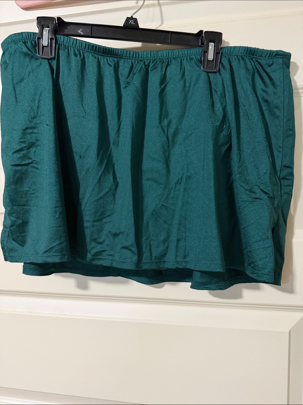 Swim by Cacique Deep Teal/Emerald Green Swim Skirt